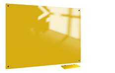 Whiteboard Glas Canary Yellow