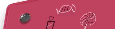 Whiteboard Glas Candy Pink