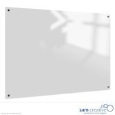 Whiteboard Glas Solid Clear White 90x120 cm