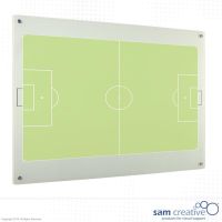 Whiteboard Glas Solid Voetbalveld 100x180 cm