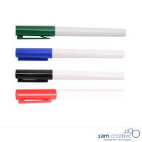 Whiteboard Boardmarker Klein set 4 stuks