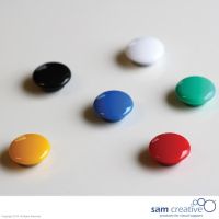 Set Memo Magneten Whiteboard Glas 20mm gemengd