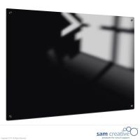 Whiteboard Glas Solid Black Magnetic 120x180 cm