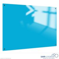 Whiteboard Glas Solid Icy Blue 60x90 cm