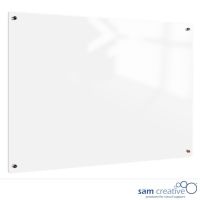 Whiteboard Glas Solid Transparent 100x150 cm